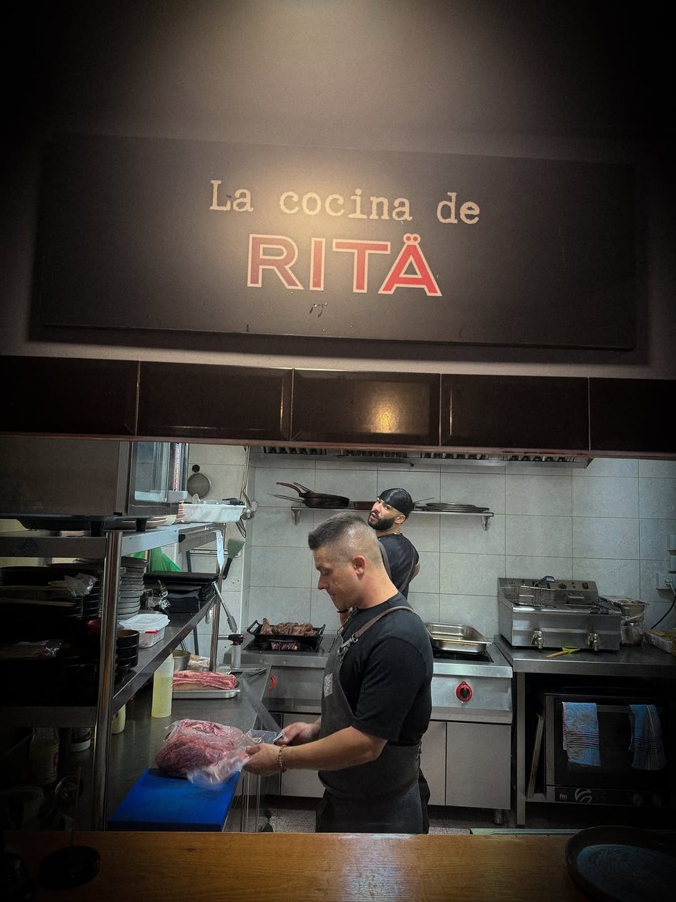 La cocina de RITÄ — Marcos trabajando el producto